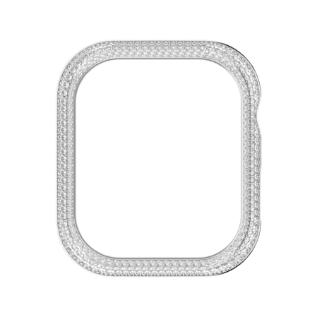 Resim Sparkling Kılıf, Apple Watch® Series 7 ile uyumlu, 41 mm, Gümüş Rengi