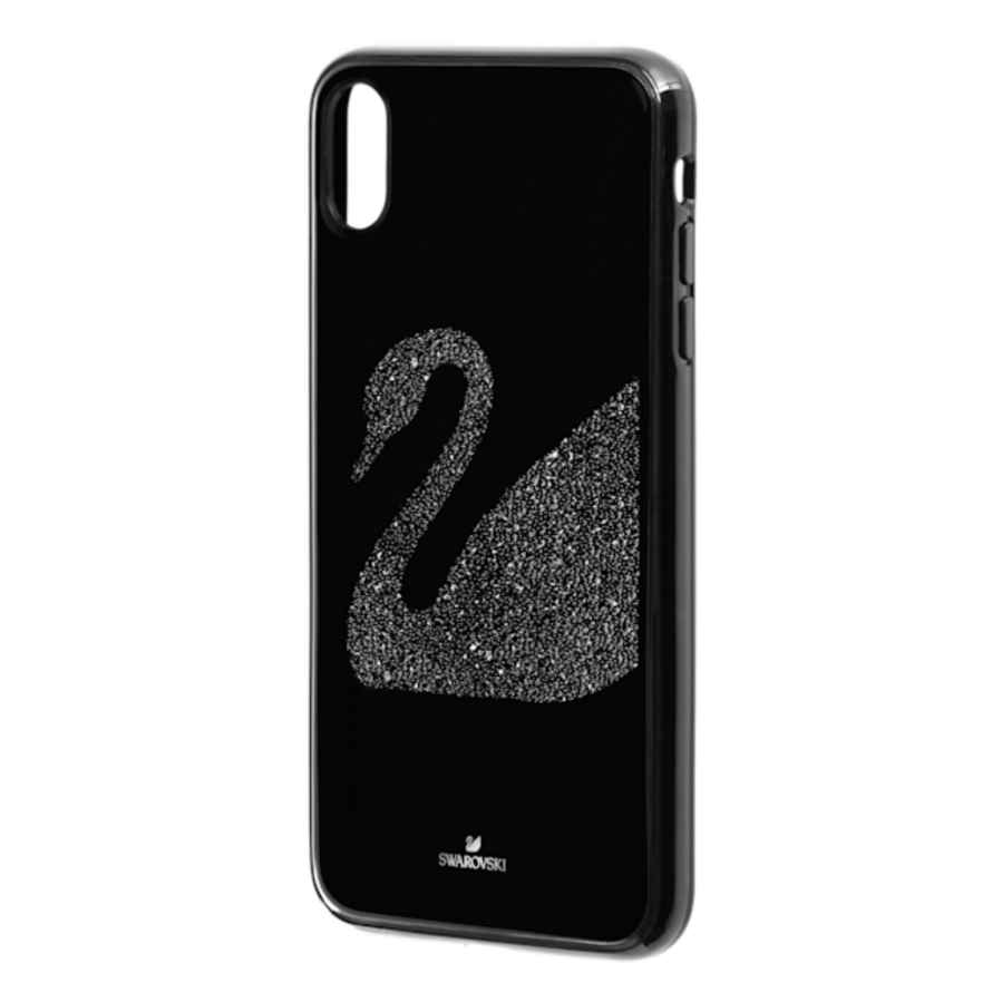 Resim Swan Koruyucu entegre edilmiş Akıllı Telefon Kılıfı, iPhone® XR, Siyah