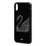 Resim Swan Koruyucu entegre edilmiş Akıllı Telefon Kılıfı, iPhone® XR, Siyah