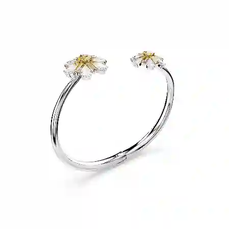 Resim Idyllia Bileklik, Çiçek, Sarı, Rodyum kaplama