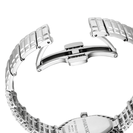 Resim Matrix Octagon Saat, Baget kesim, Metal bileklik, Gümüş Rengi, Paslanmaz çelik