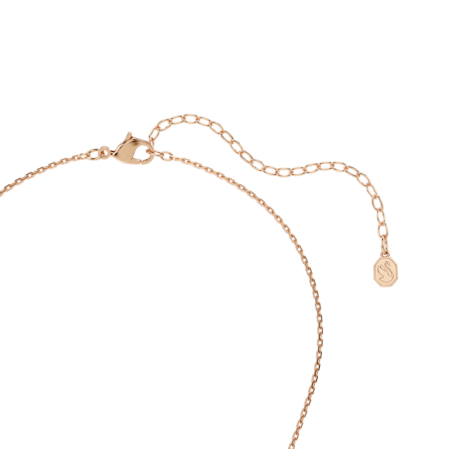 Resim Constella Kolye, Yuvarlak kesim, Dancing stone, Pembe, Pembe altın rengi kaplama