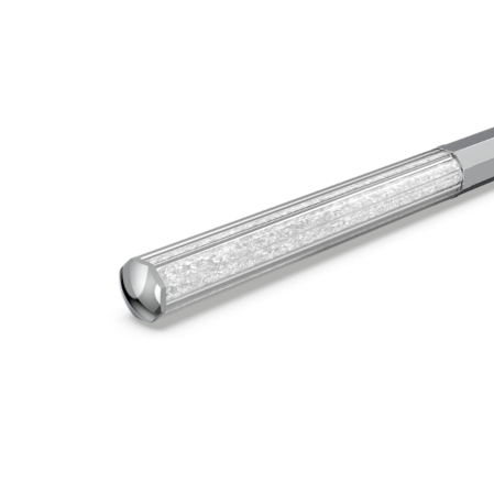 Resim Crystalline Tükenmez Kalem, Sekizgen şekil, Gümüş Rengi, Krom Kaplama