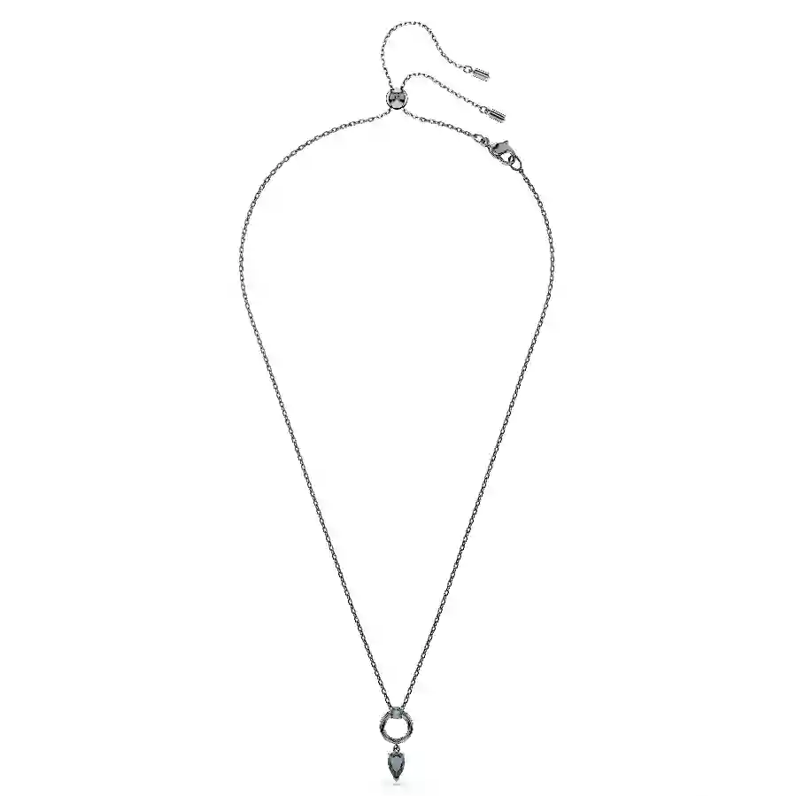 Resim Mesmera Kolye, Karışık kesimler, Gri, Rutenyum kaplama