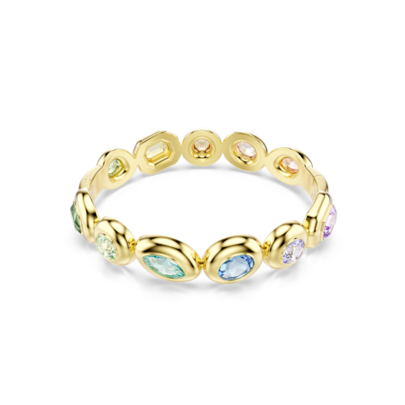 Resim Gema Bileklik, Karışık kesimler, Çok renkli, Altın rengi kaplama