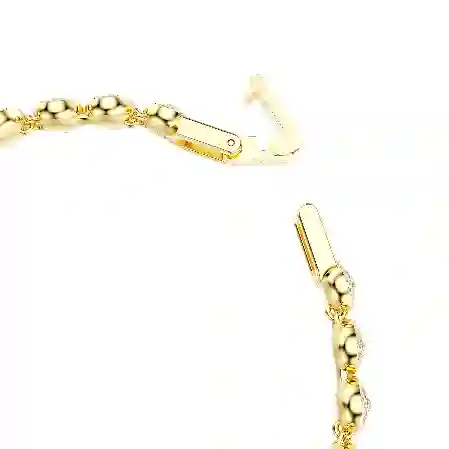 Resim Una Angelic Set, Yuvarlak kesim, Beyaz, Altın rengi kaplama