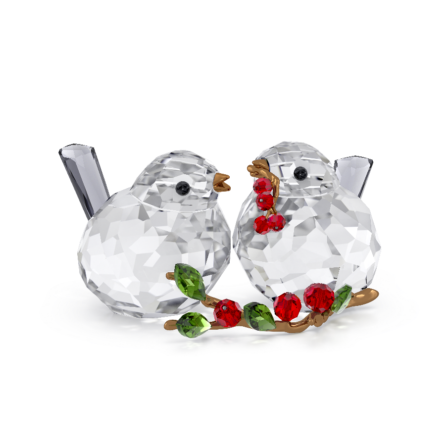 Resim Idyllia Kuş Çifti ve Yemiş