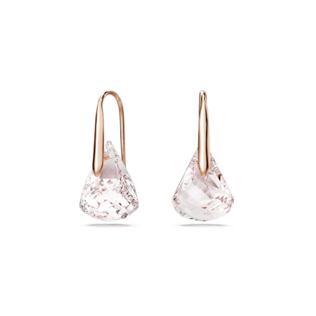 Resim Lunar damla küpeler, Pembe, Pembe altın rengi kaplama