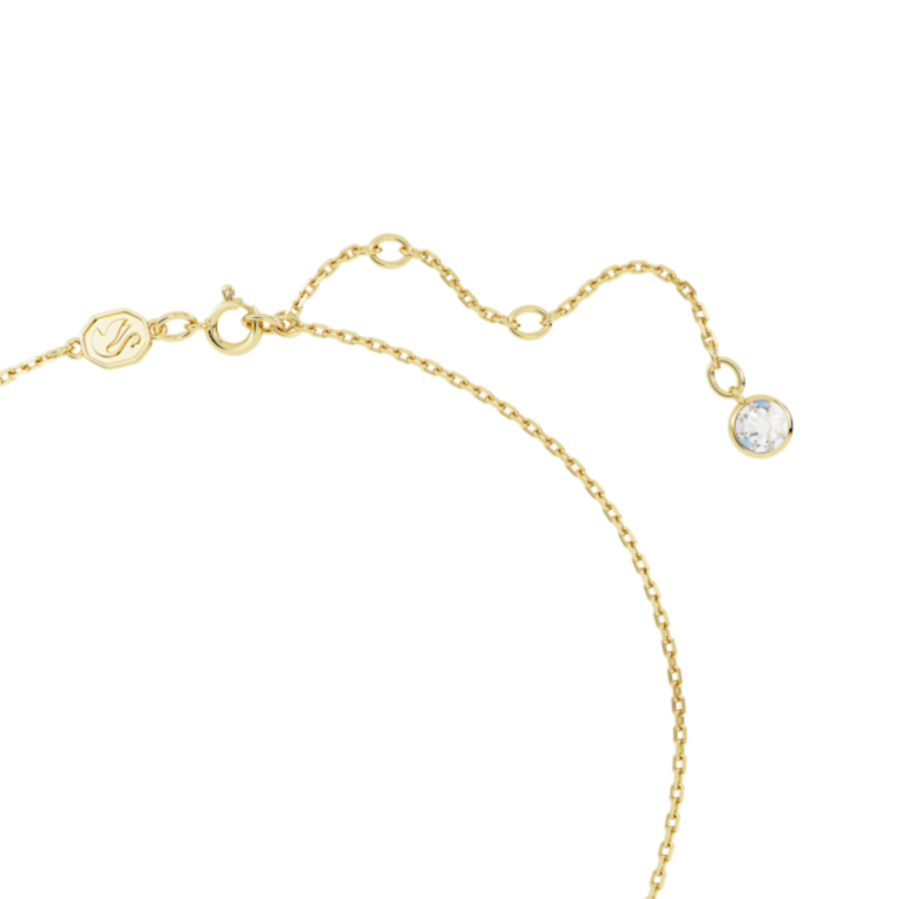 Resim Chroma Kolye Ucu, Kare kesim, Sarı, Altın rengi kaplama