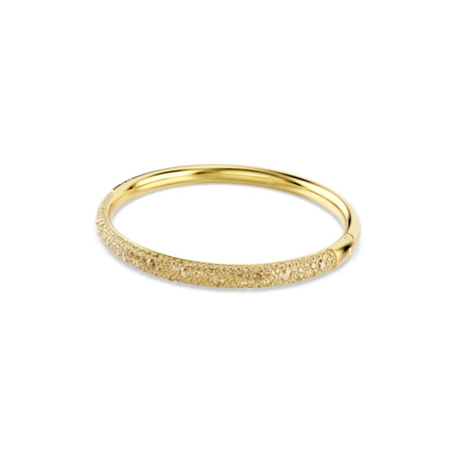 Resim Sublima Bileklik, Kar pavé, Beyaz, Altın rengi kaplama