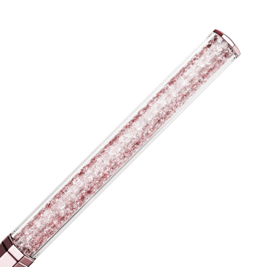 Resim Crystalline Tükenmez Kalem, Sekizgen şekil, Pembe, Pembe lakeli