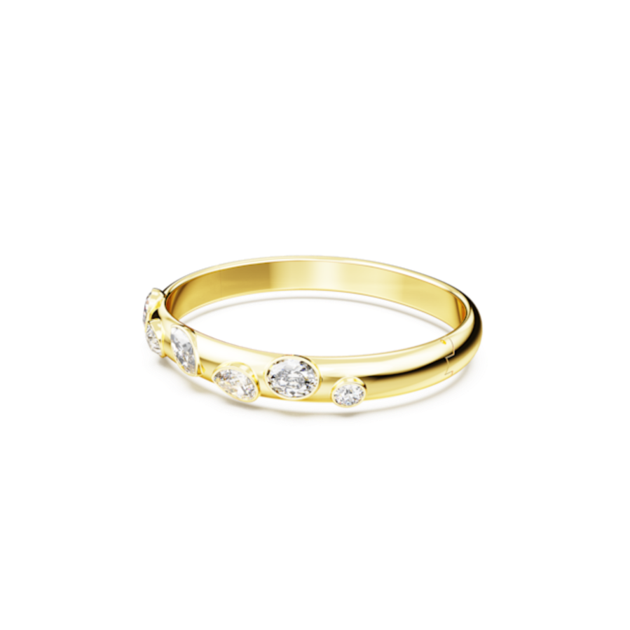 Resim Dextera Bileklik, Karışık kesimler, Beyaz, Altın rengi kaplama