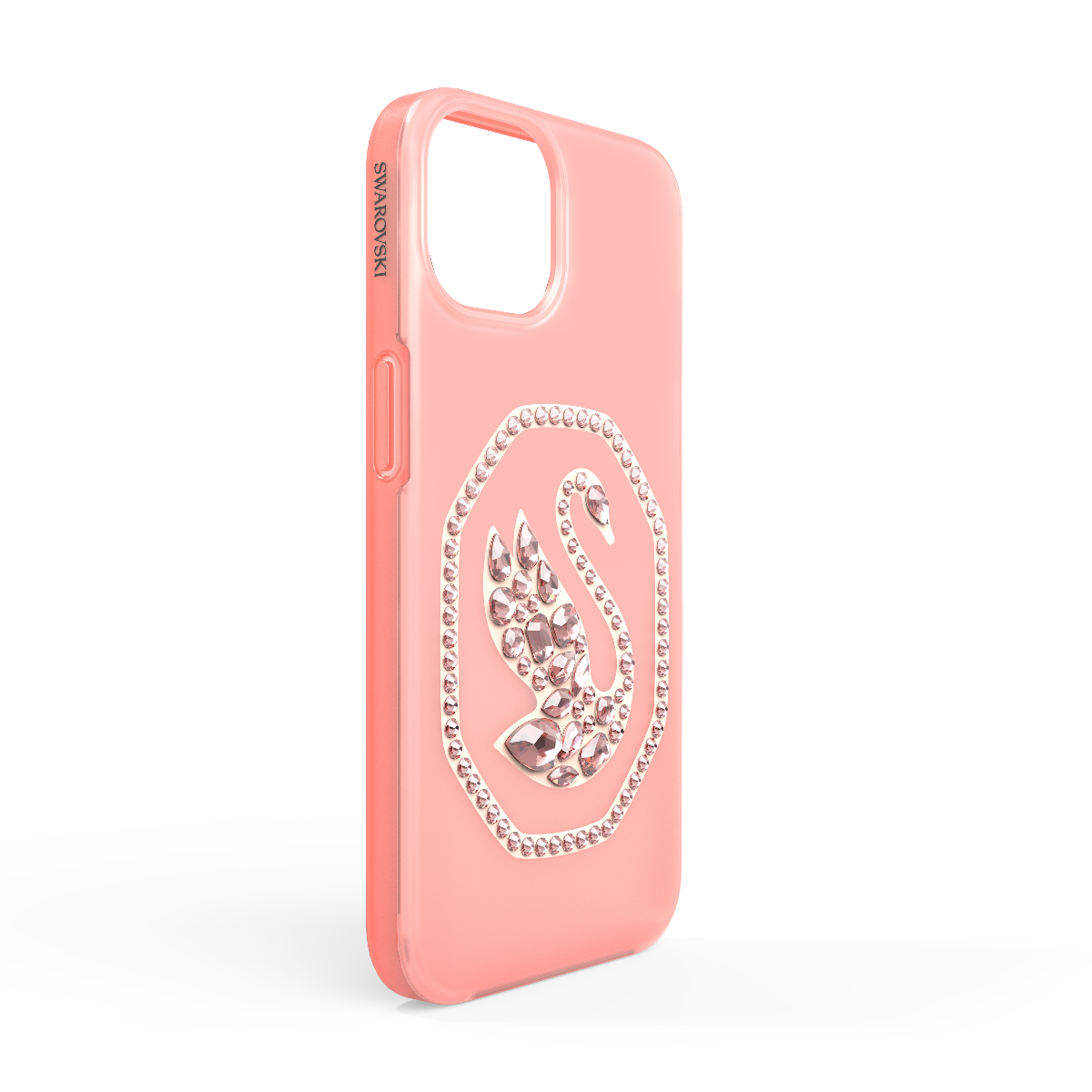 Resim Akıllı Telefon Kılıfı, Kuğu, iPhone® 13 Pro, Uçuk pembe