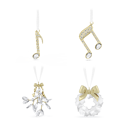 Resim Holiday Magic İkili Müzik Notası Süs