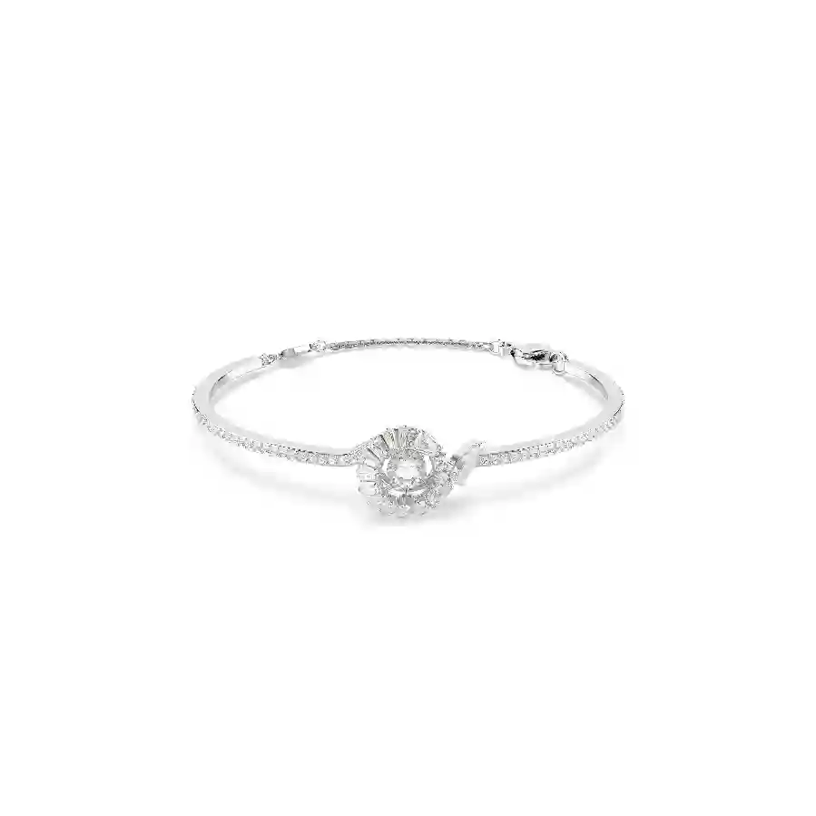 Resim Snake Bileklik, Karışık kesimler, Yılan Yılı, Beyaz, Rodyum kaplama