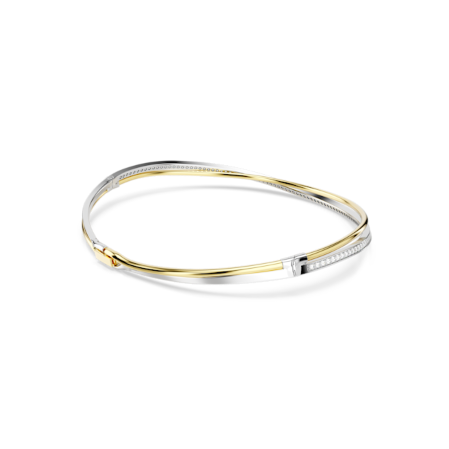 Resim Hyperbola Gerdanlık, Yuvarlak kesim, Beyaz, Karışık metal yüzey