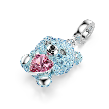 Resim Idyllia Charm, Karışık kesimler, Ayıcık, Mavi, Rodyum kaplama