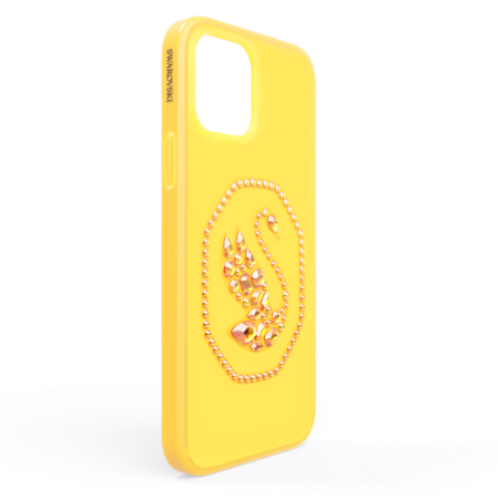 Resim Akıllı Telefon Kılıfı, Kuğu, iPhone® 12 Pro Max, Sarı