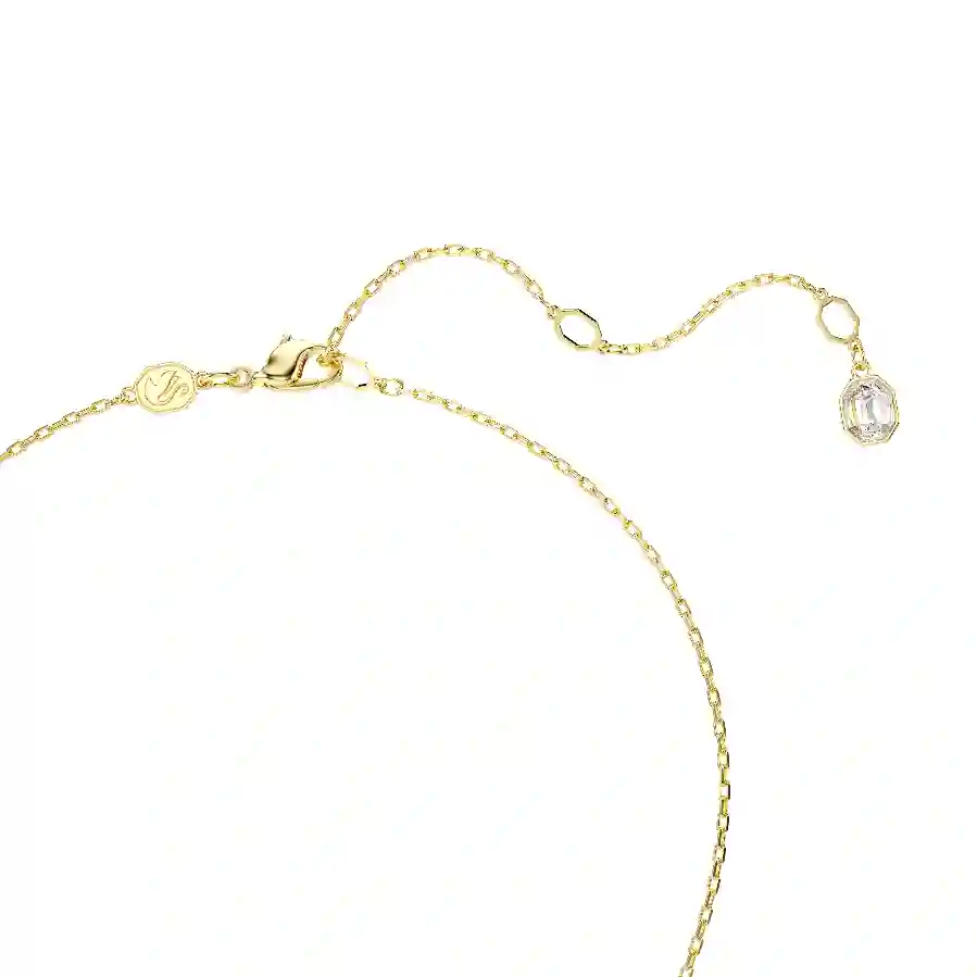 Resim Idyllia Y Kolye Ucu, Karışık kesimler, Çiçek, Çok renkli, Altın rengi kaplama