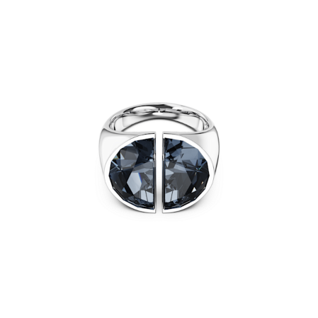 Resim Lucent Kokteyl Yüzüğü, Gri, Rodyum kaplama