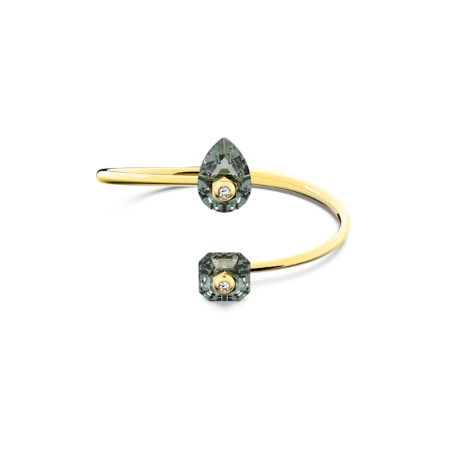 Resim Numina Bileklik, Karışık kesimler, Gri, Altın rengi kaplama