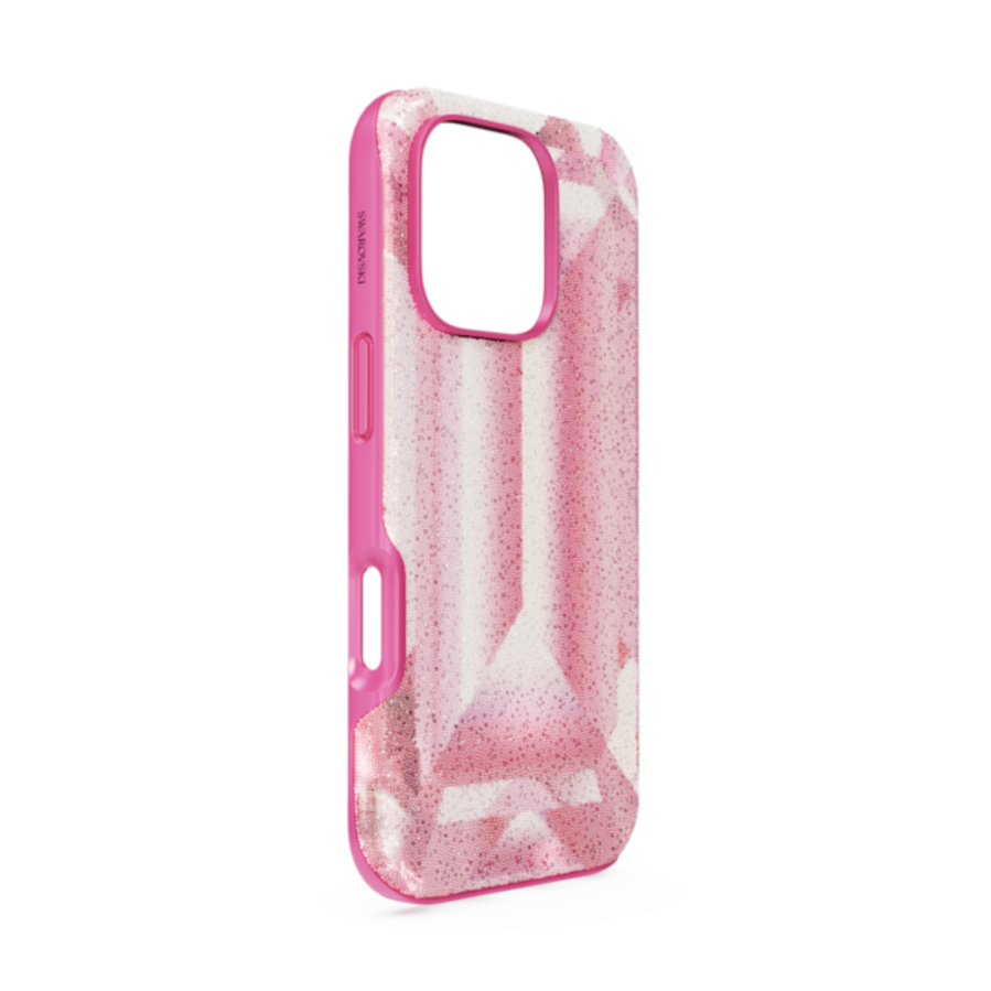 Resim High Akıllı Telefon Kılıfı, Kristal baskı motifi, iPhone® 16 Pro, Pembe