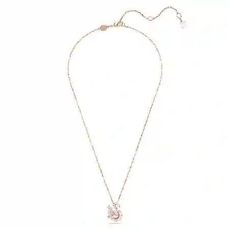 Resim Swan Kolye, Karışık kesimler, Kuğu, Pembe