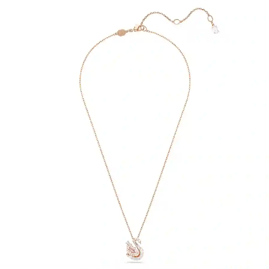 Resim Swan Kolye, Karışık kesimler, Kuğu, Pembe