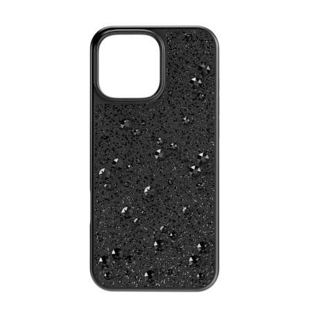 Resim High Akıllı Telefon Kılıfı, Serpiştirilmiş tasarım, iPhone® 16 Pro Max, Siyah