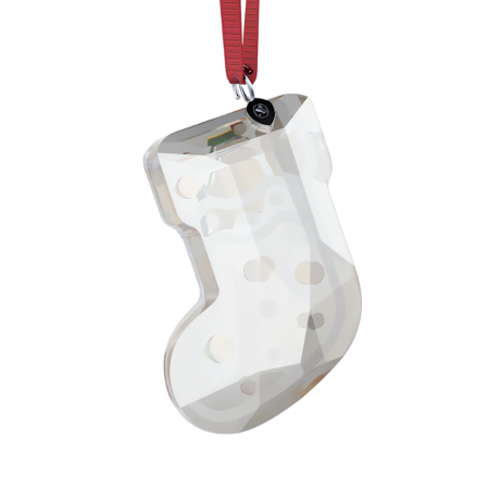 Resim Holiday Cheers Zencefilli Kurabiye Yılbaşı Çorabı Süs