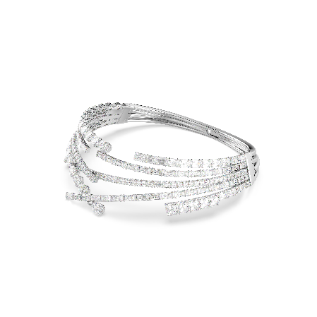 Resim Matrix Gerdanlık, Karışık kesimler, Beyaz, Rodyum kaplama