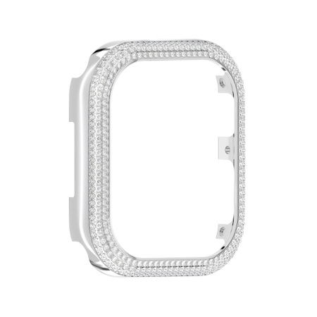 Resim Sparkling Kılıf, Apple Watch® Series 7 ile uyumlu, 41 mm, Gümüş Rengi