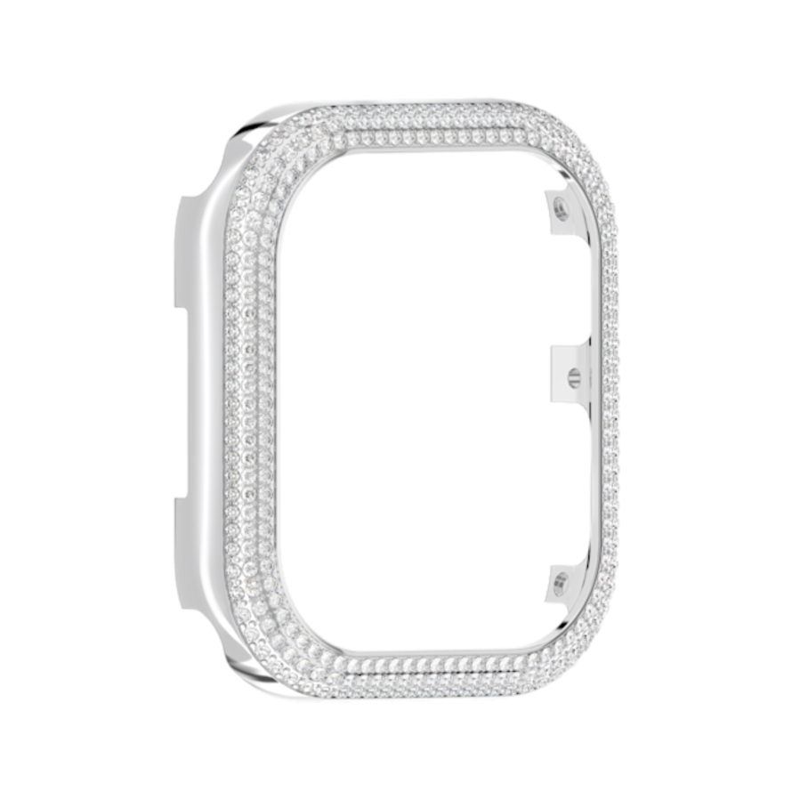 Resim Sparkling Kılıf, Apple Watch® Series 7 ile uyumlu, 41 mm, Gümüş Rengi