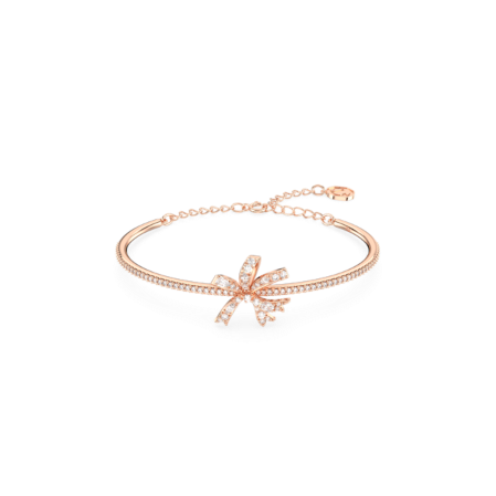 Resim Volta Bileklik, Fiyonk, Beyaz, Pembe altın rengi kaplama