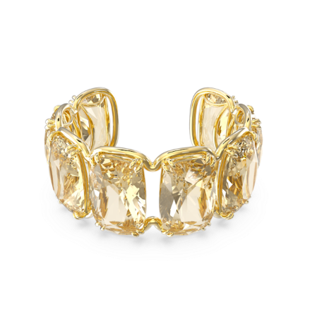 Resim Harmonia Kelepçe, Büyük yüzer kristaller, Altın Rengi, Altın rengi kaplama