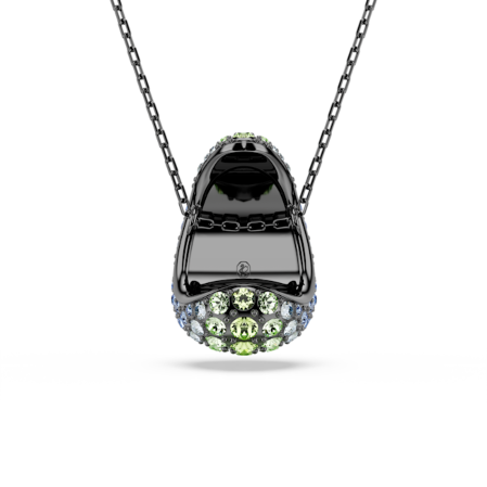 Resim Sublima Kolye, Yuvarlak kesim, Çok renkli, Rutenyum kaplama