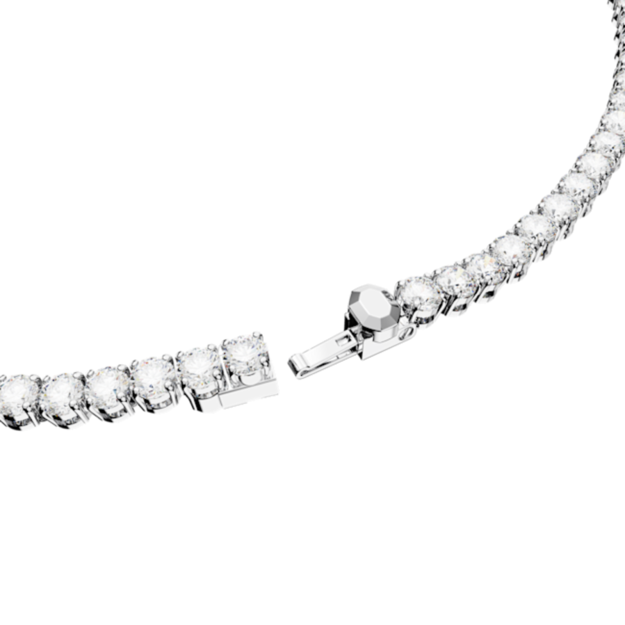 Resim Matrix Tennis Set, Yuvarlak kesim, Beyaz, Rodyum kaplama