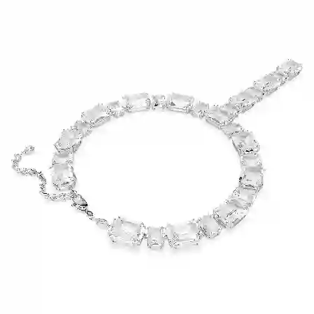 Resim Millenia Kolye, Karışık kesimler, Beyaz, Rodyum kaplama