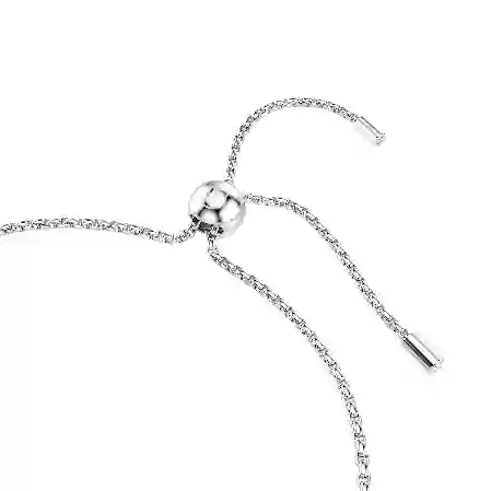 Resim Matrix Bileklik, Yuvarlak kesimlerin renk geçişleri, Beyaz, Rodyum kaplama