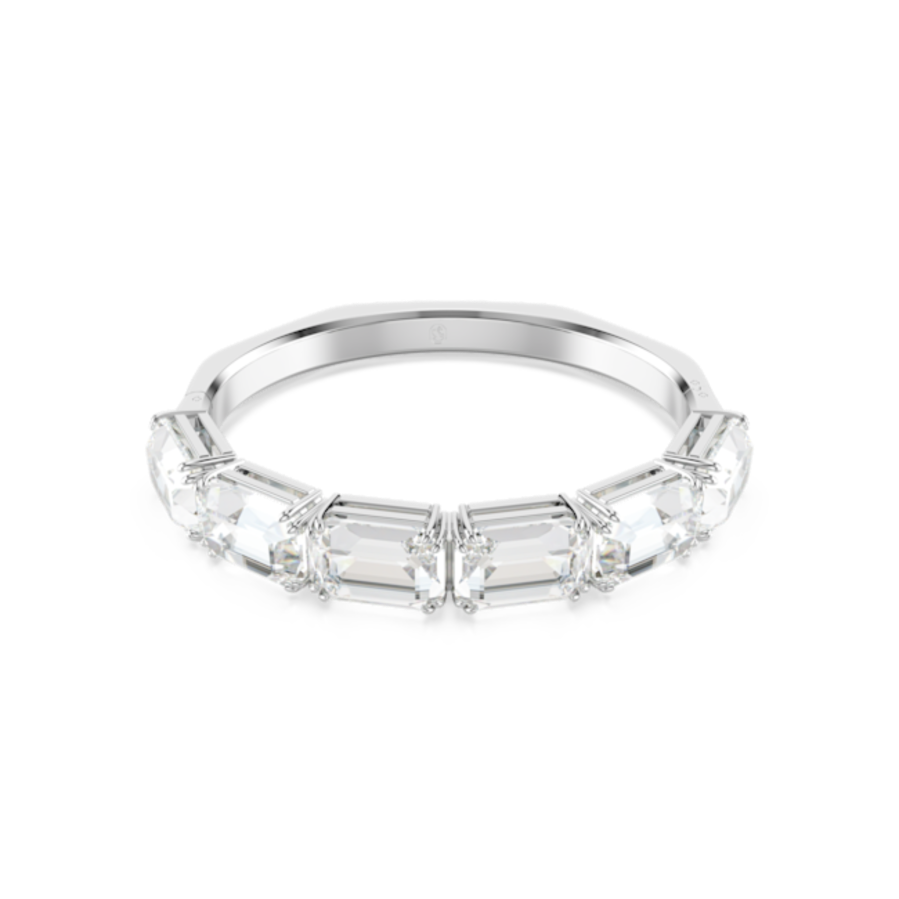 Resim Millenia Bileklik, Sekizgen kesim, Beyaz, Rodyum kaplama