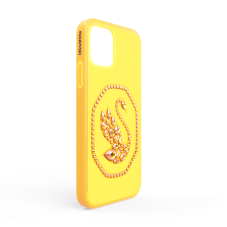 Resim Akıllı Telefon Kılıfı, Kuğu, iPhone® 12/12 Pro, Sarı