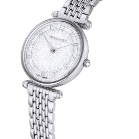 Resim Crystalline wonder Saat, İsviçre Üretimi, Metal bileklik, Gümüş Rengi, Paslanmaz çelik