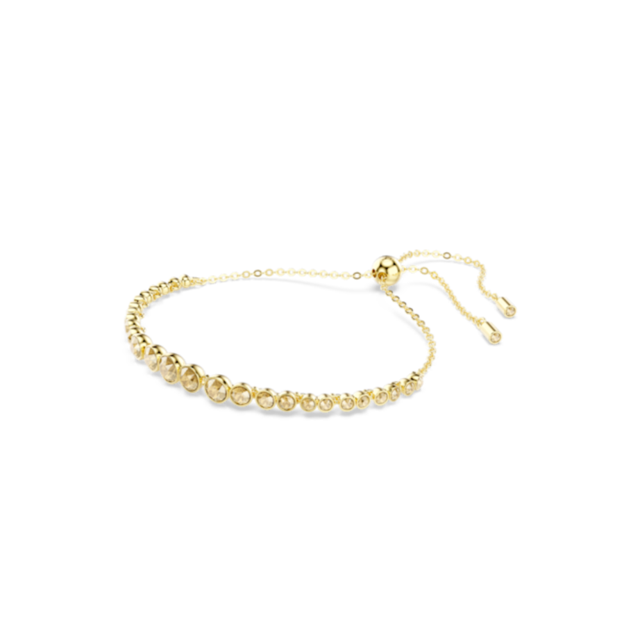 Resim Imber Emily Bileklik, Karışık yuvarlak kesimler, Altın Rengi, Altın rengi kaplama