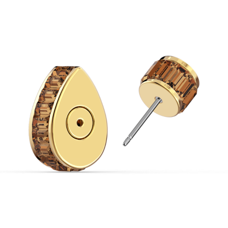 Resim Chroma Çivi küpe, Tekli, Damla kesim, Çok renkli, Altın rengi kaplama