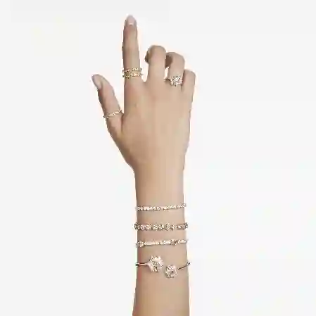 Resim Idyllia Bileklik, Çiçek, Sarı, Rodyum kaplama