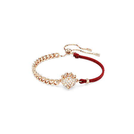 Resim Dragon and Phoenix Bileklik, Ejderha pençesi, Kırmızı, Karışık metal yüzey