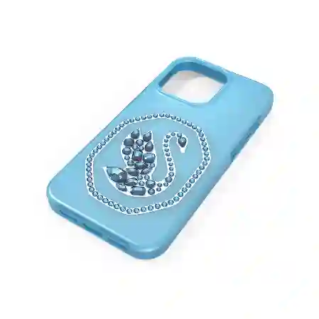 Resim Akıllı Telefon Kılıfı, Kuğu, iPhone® 13, Mavi