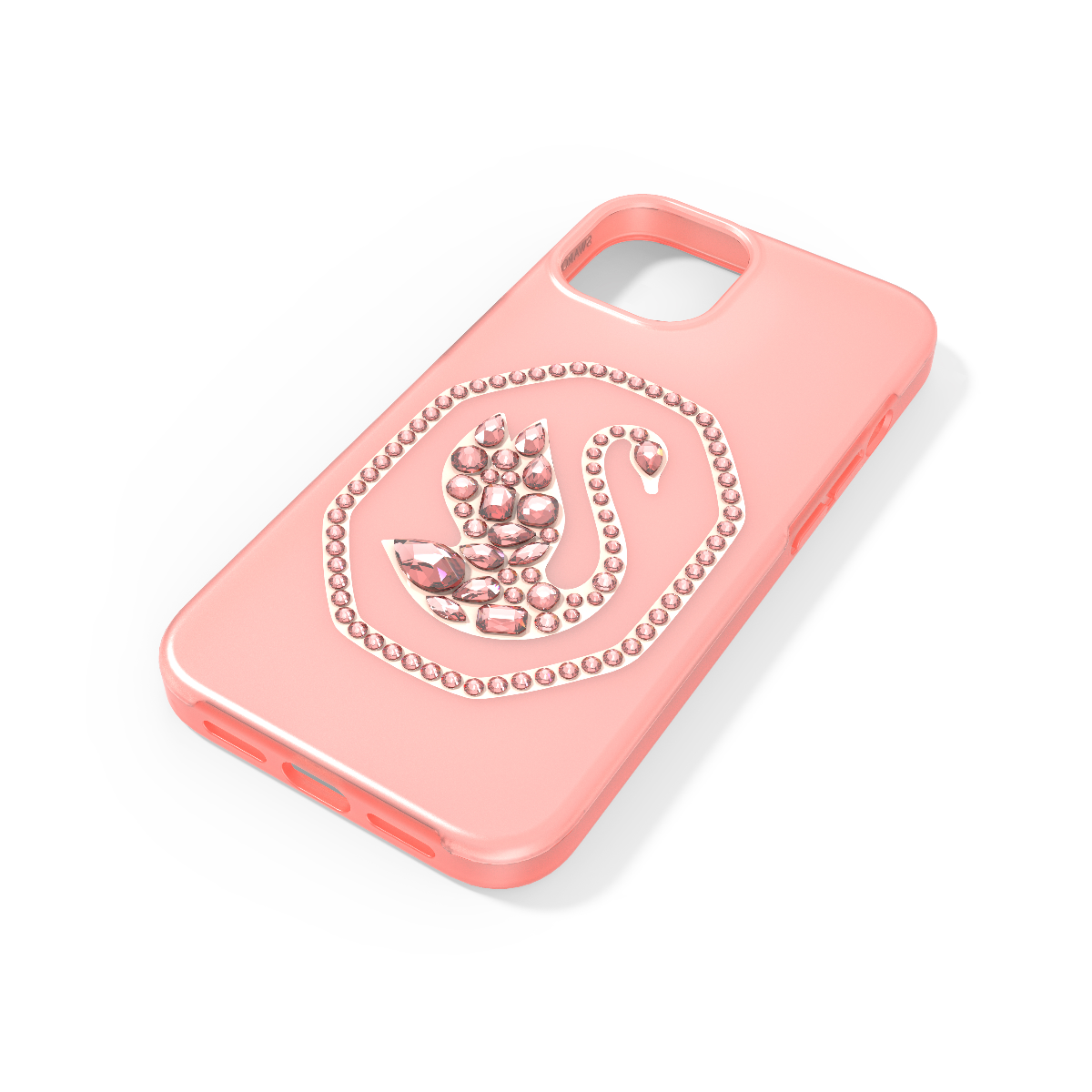 Resim Akıllı Telefon Kılıfı, Kuğu, iPhone® 13 Pro, Uçuk pembe