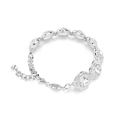 Resim Una Angelic Bileklik, Beyaz, Rodyum kaplama