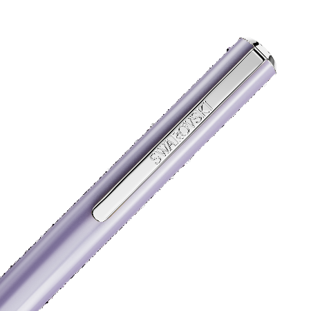 Resim Crystal Shimmer Glide Tükenmez Kalem, Mor, Mor lakeli, krom kaplama